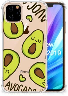 B2Ctelecom Stevige Bumper Hoesje Apple iPhone 11 Pro Avocado Singing