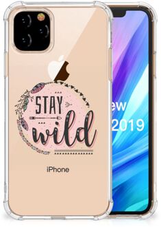 B2Ctelecom Stevige Bumper Hoesje Apple iPhone 11 Pro Boho Stay Wild