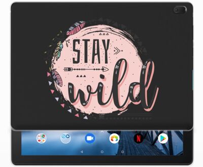 B2Ctelecom Tablet Back Cover Lenovo Tab E10 Boho Stay Wild