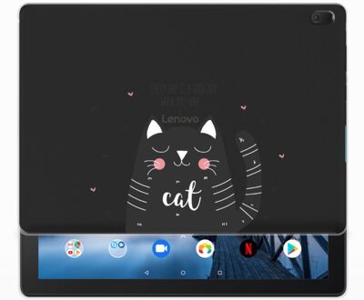 B2Ctelecom Tablet Back Cover Lenovo Tab E10 Cat Good Day