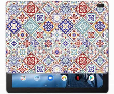 B2Ctelecom Tablet Back Cover Lenovo Tab E10 Tiles Color