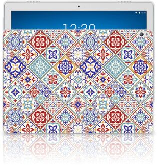 B2Ctelecom Tablet Back Cover Lenovo Tab P10 Tiles Color