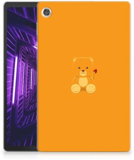 B2Ctelecom Tablet Backcase Lenovo Tab M10 Plus Leuk Hoesje Baby Beer met transparant zijkanten