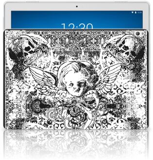 B2Ctelecom Tablet BackCover Lenovo Tab P10 Skulls Angel