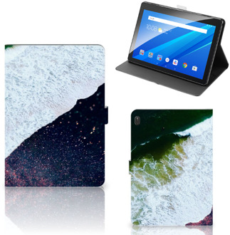 B2Ctelecom Tablet Beschermhoes Lenovo Tab E10 Sea in Space