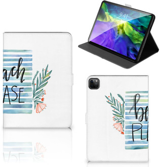 B2Ctelecom Tablet Book Cover iPad Pro 11 (2020) Hoesje met Magneetsluiting Boho Beach