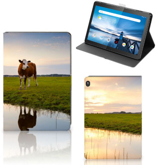 B2Ctelecom Tablet Book Cover Lenovo Tablet M10 Cover met Magneetsluiting met Foto Super als Cadeau voor Oma Koe