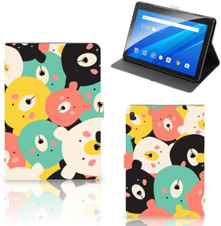 B2Ctelecom Tablet Cover Lenovo Tab E10 Hoesje met Standaard Bears