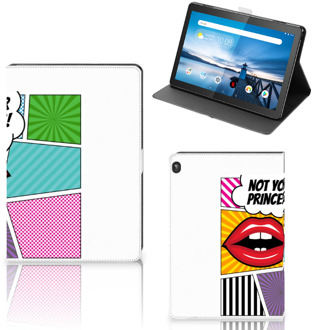 B2Ctelecom Tablet Cover Lenovo Tablet M10 Hoes met Magneetsluiting Popart Princess