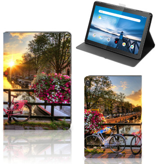 B2Ctelecom Tablet Cover Lenovo Tablet M10 Tablet Hoes met Standaard Amsterdamse Grachten