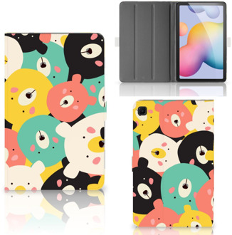 B2Ctelecom Tablet Cover Samsung Galaxy Tab S6 Lite Hoesje met Standaard Bears