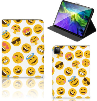 B2Ctelecom Tablet Hoes iPad Pro 11 (2020) Cover met Standaard Emoji