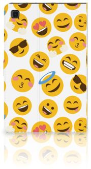 B2Ctelecom Tablet Hoes Samsung Galaxy Tab A7 (2020) Cover met Standaard Emoji