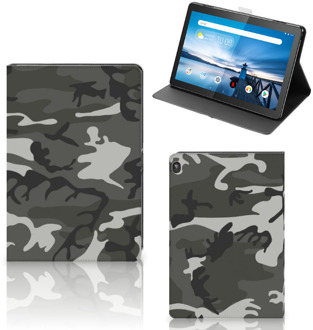 B2Ctelecom Tablet Hoesje Lenovo Tablet M10 Hoes met Standaard Army Light