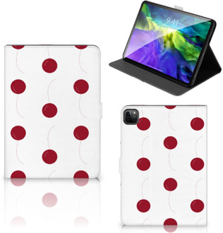 B2Ctelecom Tablet Hoesje met foto iPad Pro 11 (2020) Cover met Standaard Kersen