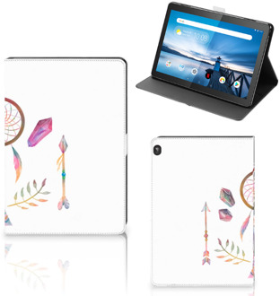 B2Ctelecom Tablet Hoesje met foto Lenovo Tablet M10 Tablet Hoes met Magneetsluiting Boho Dreamcatcher