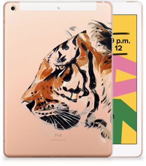 B2Ctelecom Tablethoes iPad 10.2 (2019) | iPad 10.2 (2020) Watercolor Tiger