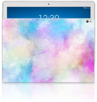 B2Ctelecom Tablethoes Lenovo Tab P10 Watercolor Light