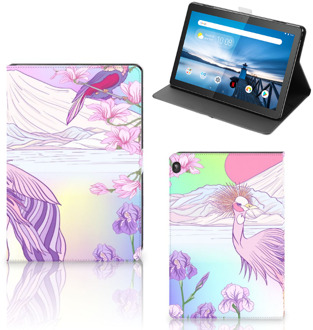 B2Ctelecom Tablethoes Lenovo Tablet M10 Cover met StandaardVogel