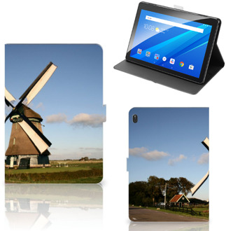 B2Ctelecom Tablethoesje Lenovo Tab E10 Tablet Hoes met Magneetsluiting Molen