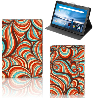 B2Ctelecom Tablethoesje Lenovo Tablet M10 Hoes met Magneetsluiting Retro