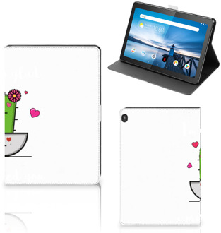 B2Ctelecom Tablethoesje Lenovo Tablet M10 Hoesje met Magneetsluiting Cactus Glad