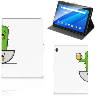 B2Ctelecom Tablethoesje met foto Lenovo Tab E10 Hoesje met Standaard Braktus