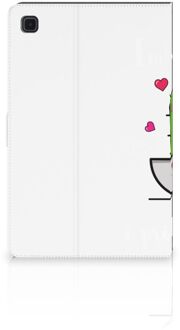 B2Ctelecom Tablethoesje Samsung Galaxy Tab A7 (2020) Hoesje met Magneetsluiting Cactus Glad