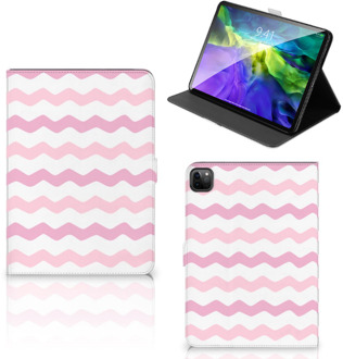 B2Ctelecom Tablettas iPad Pro 11 (2020) Hoes met Magneetsluiting Waves Roze