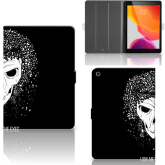 B2Ctelecom Tablettasje iPad 10.2 (2019) | iPad 10.2 (2020) Skull Hair