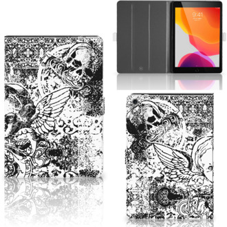 B2Ctelecom Tablettasje iPad 10.2 (2019) | iPad 10.2 (2020) Skulls Angel