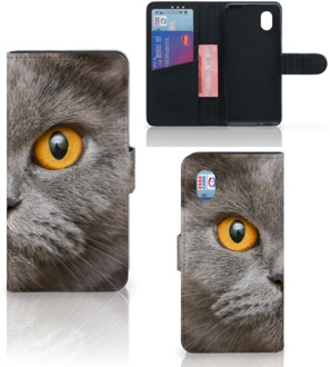 B2Ctelecom Telefoon Hoesje Alcatel 1B (2020) Book Case Britse Korthaar