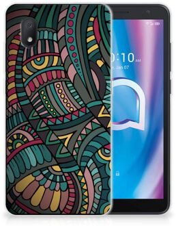 B2Ctelecom Telefoon Hoesje Alcatel 1B (2020) Hoesje Bumper Aztec