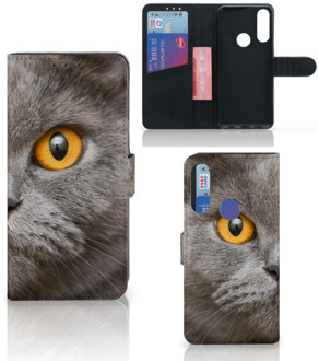 B2Ctelecom Telefoon Hoesje Alcatel 1S 2020 Book Case Britse Korthaar