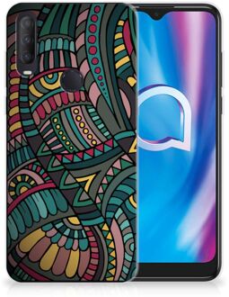 B2Ctelecom Telefoon Hoesje Alcatel 1S (2020) Hoesje Bumper Aztec