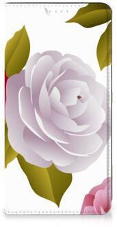 B2Ctelecom Telefoon Hoesje Cadeau voor haar Samsung Galaxy S20 FE Wallet Flip Case Roses