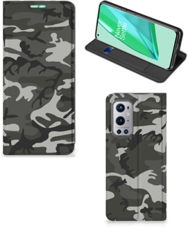 B2Ctelecom Telefoon Hoesje Cadeau voor hem OnePlus 9 Pro Telefoontasje Army Light