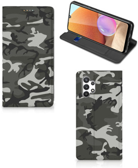 B2Ctelecom Telefoon Hoesje Cadeau voor hem Samsung Galaxy A32 4G Telefoontasje Army Light