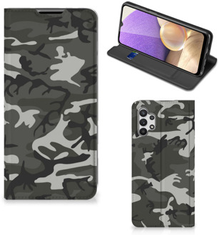 B2Ctelecom Telefoon Hoesje Cadeau voor hem Samsung Galaxy A32 5G Telefoontasje Army Light