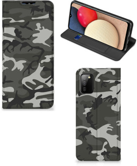 B2Ctelecom Telefoon Hoesje Cadeau voor hem Samsung Galaxy M02s | A02s Telefoontasje Army Light