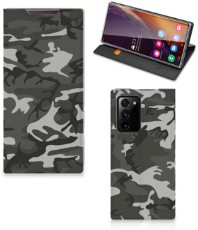 B2Ctelecom Telefoon Hoesje Cadeau voor hem Samsung Galaxy Note 20 Ultra Telefoontasje Army Light