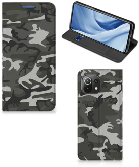 B2Ctelecom Telefoon Hoesje Cadeau voor hem Xiaomi Mi 11 Lite Telefoontasje Army Light