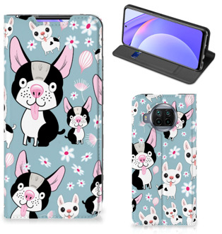 B2Ctelecom Telefoon Hoesje Cadeau voor Kleinzoon Xiaomi Mi 10T Lite Flipcover Hondjes