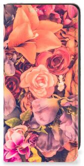 B2Ctelecom Telefoon Hoesje Cadeau voor Moeder Samsung Galaxy A41 Flipcase Bosje Bloemen