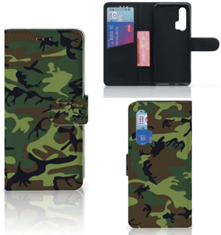 B2Ctelecom Telefoon Hoesje Honor 20 Pro Army Dark