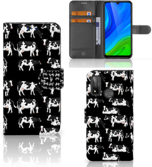 B2Ctelecom Telefoon Hoesje Huawei P Smart 2020 Mobiel Case Design Koetjes