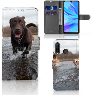 B2Ctelecom Telefoon Hoesje Huawei P30 Lite Design Honden