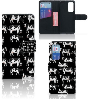 B2Ctelecom Telefoon Hoesje Huawei P40 Mobiel Case Design Koetjes