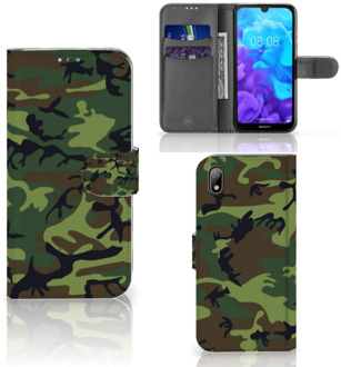 B2Ctelecom Telefoon Hoesje Huawei Y5 (2019) Army Dark