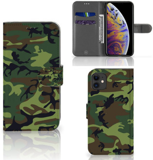 B2Ctelecom Telefoon Hoesje iPhone 11 Army Dark